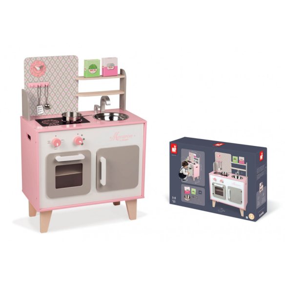 Janod - Cucina Macaron (legno) bambini prezzi bassi