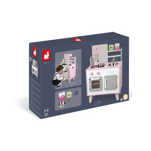 Janod - Cucina Macaron (legno) bambini prezzi bassi