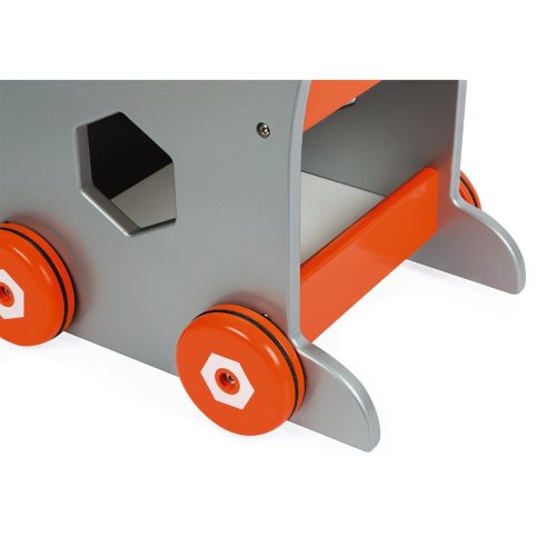 Janod - Brico' Kids - Carrello Porta Attrezzi Magnetico (Legno)